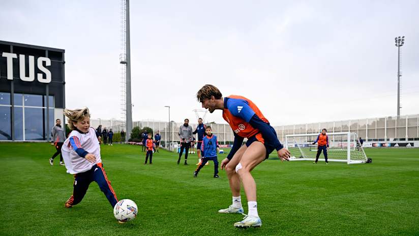 A special training | Junior Members & Juventus