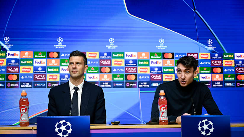 UCL | Thiago Motta and Andrea Cambiaso preview Aston Villa - Juventus