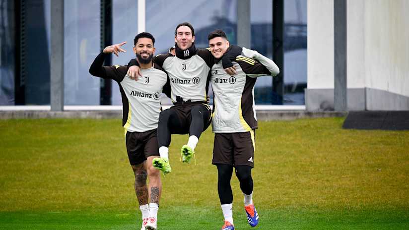La Juventus si prepara al big match contro il Manchester City