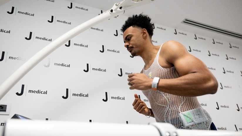 Il primo giorno di Renato Veiga alla Juventus 