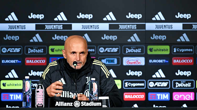 LIVE H 16:00 | Luciano Spalletti presenta Juventus - Udinese