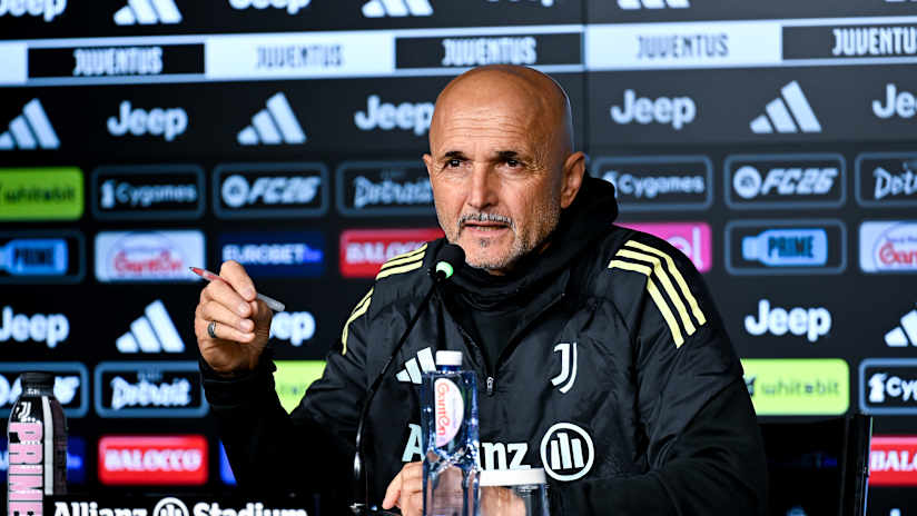 Luciano Spalletti presenta Bologna - Juventus