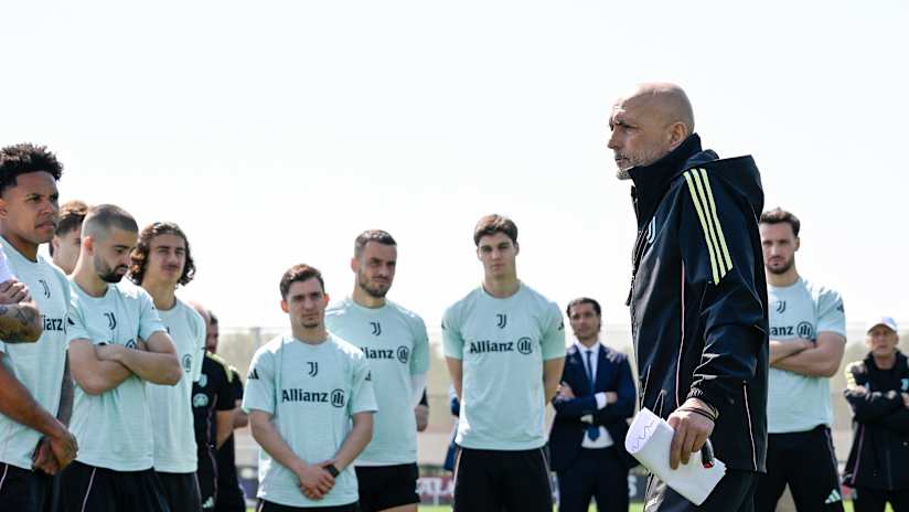 Il discorso di Luciano Spalletti alla squadra dopo il rinnovo di contratto