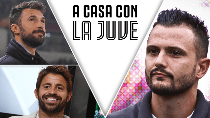 At home with Juve | Vucinic,  Storari and Pepe