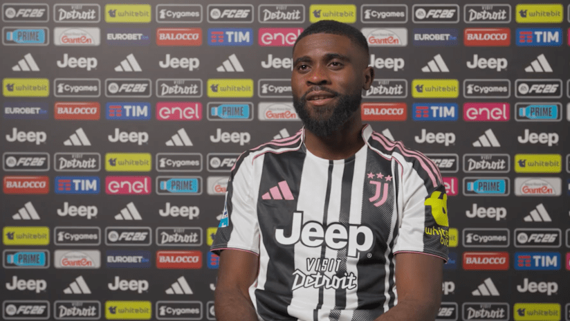 Jérémie Boga's first interview as a Bianconero