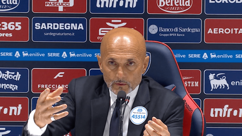 Cagliari-Juve, la conferenza stampa post partita di Spalletti