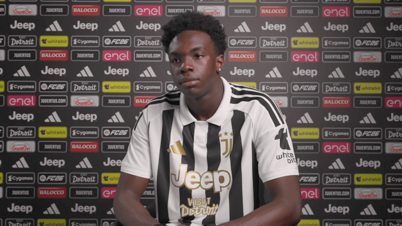 La prima intervista in bianconero di Ekhator