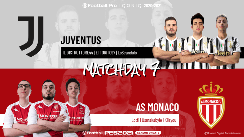 eSports | Matchweek 7 | Juventus - Monaco
