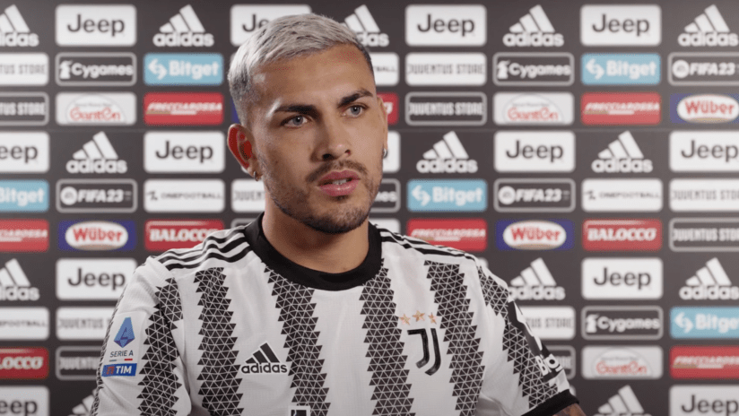 Leandro Paredes first interview at Juventus