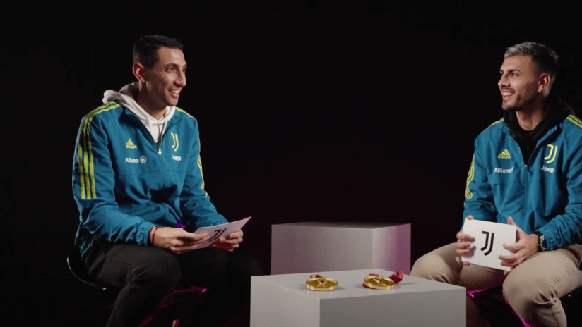 Di Maria & Paredes: 7 second challenge
