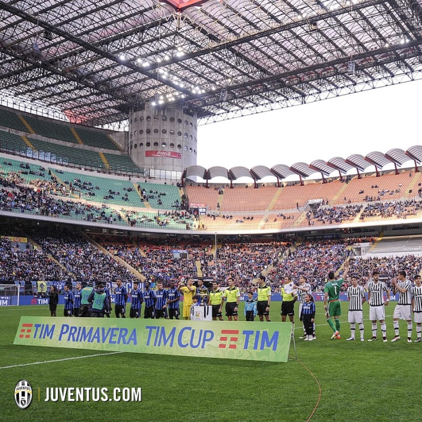 Primavera: Action shots from the San Siro