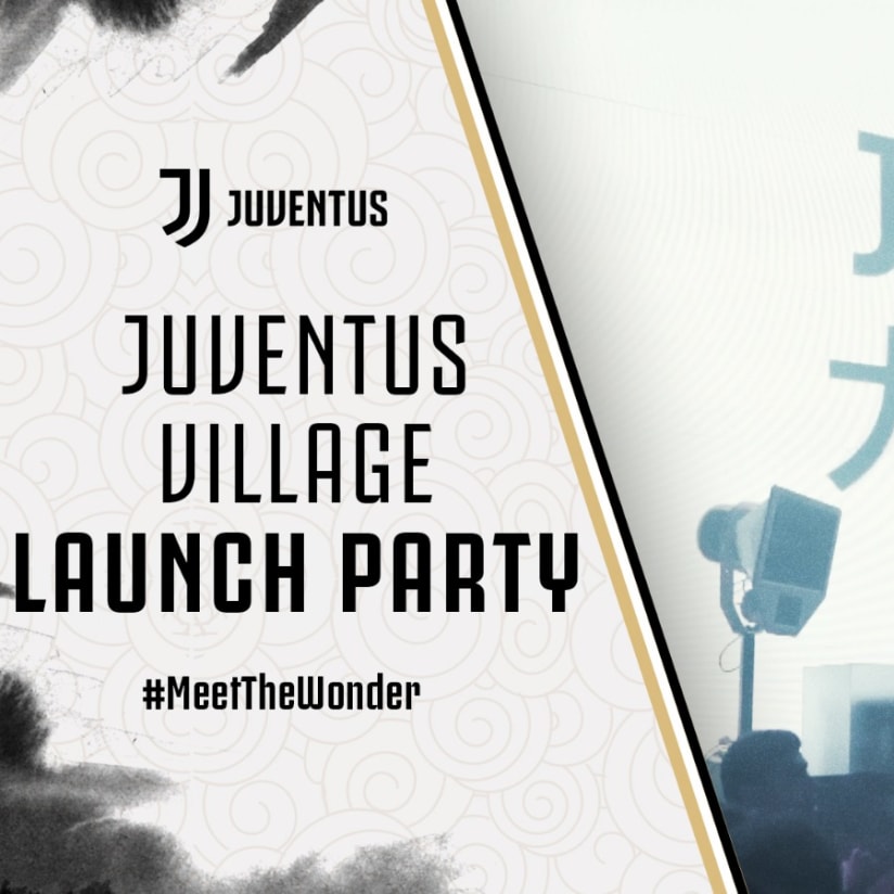 The opening of Juventus Village