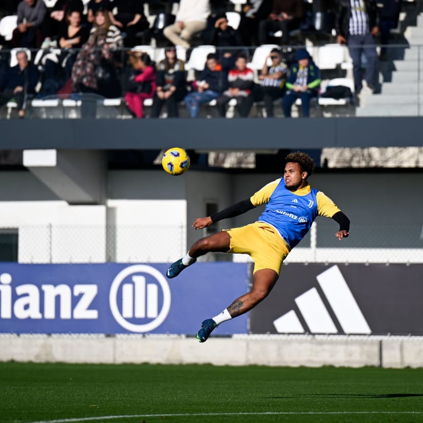 Allenamento a porte aperte in vista del Frosinone