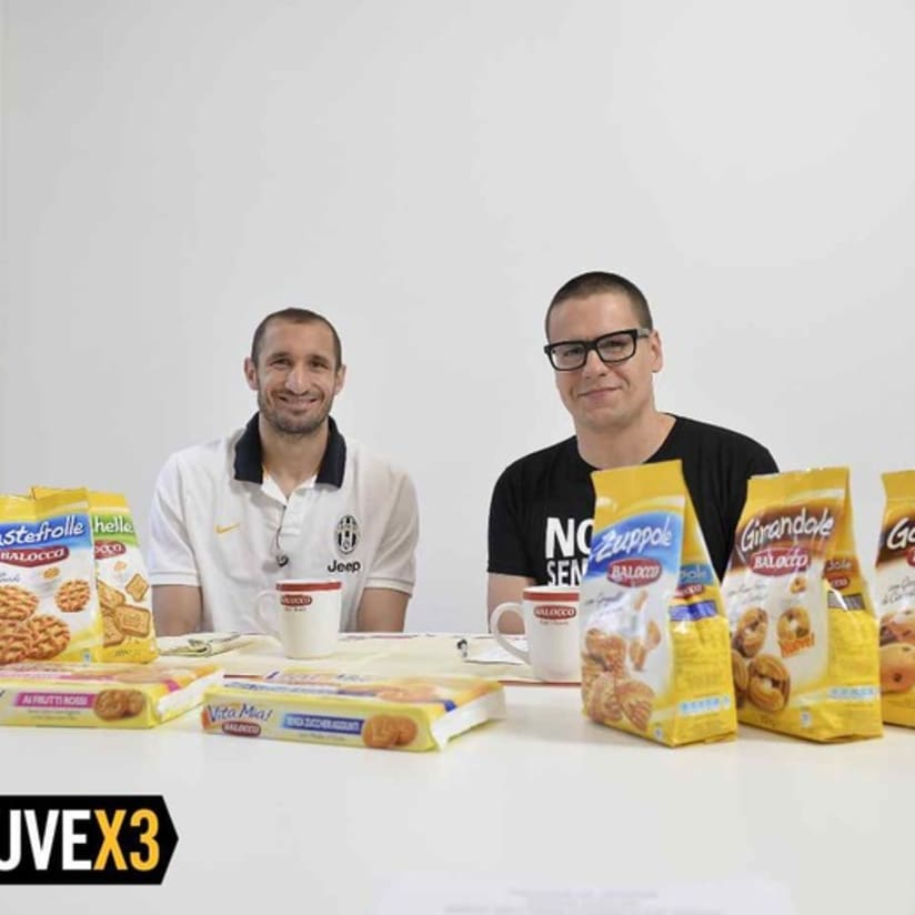 Chiellini in Hangout con 4 tifosi per colazione - Chiellini shares breakfast with Bianconeri fans