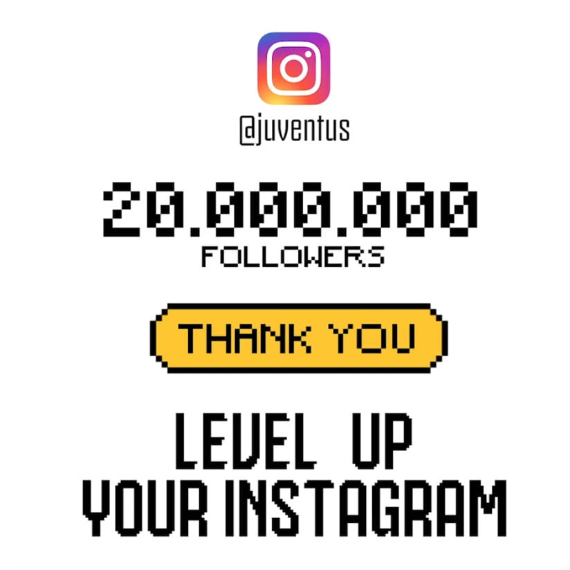 #InstaJuve: 20.000.000 di Followers!