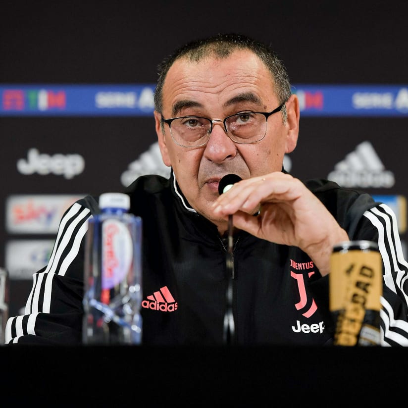 Sarri: "We'll push to give our best"
