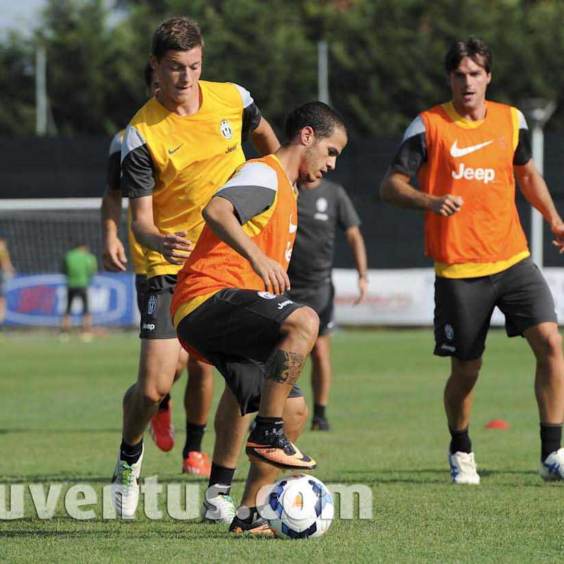 Squadra al lavoro, stop per Caceres e Vucinic