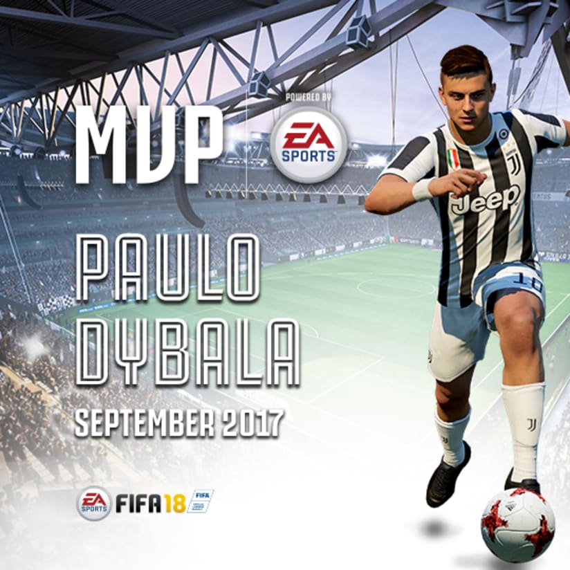 Paulo Dybala named 2017 September MVP