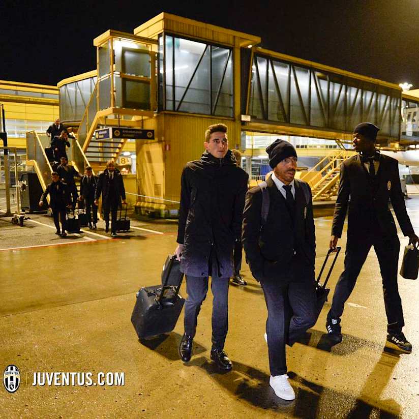 Juve set foot on Swedish soil