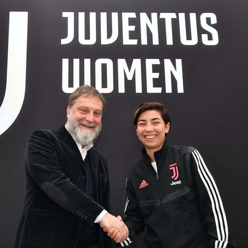 Annahita Zamanian è bianconera!