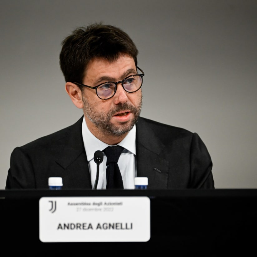 Shareholders' meeting 2022, Andrea Agnelli's speech