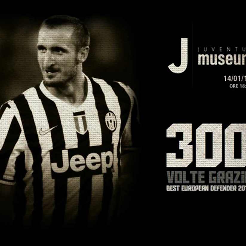Chiellini, un traguardo (e una maglia) da incorniciare