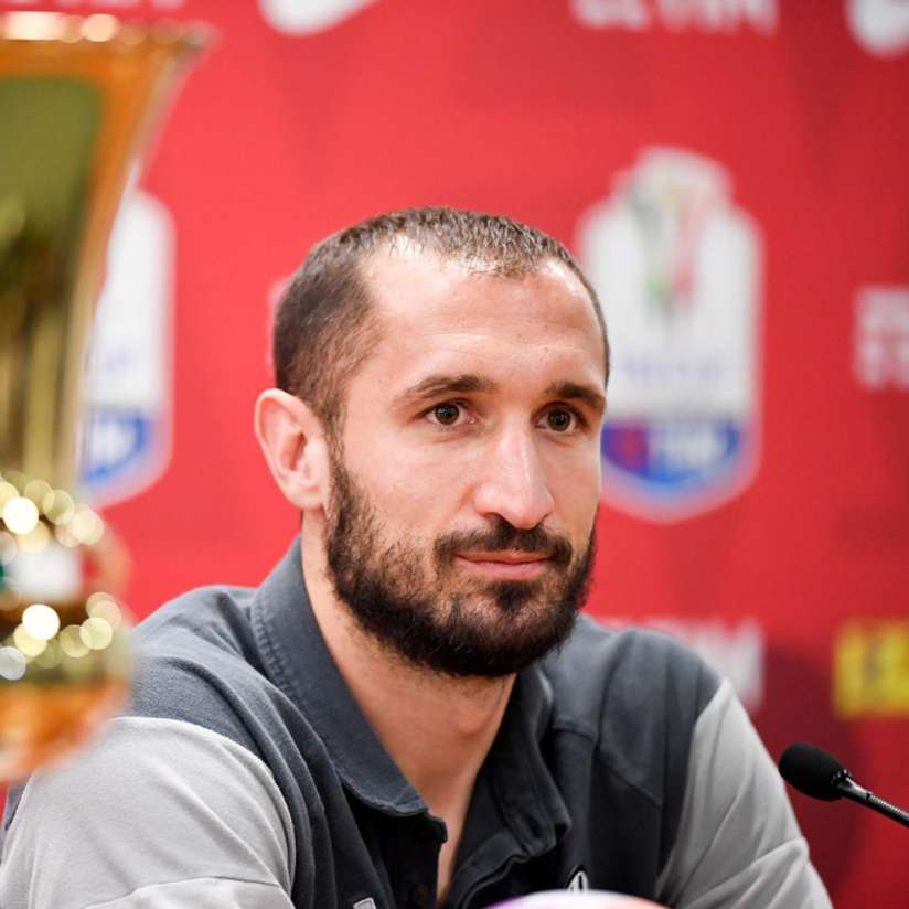 Chiellini: «Vogliamo vincere, dobbiamo dimostrarlo sul campo»