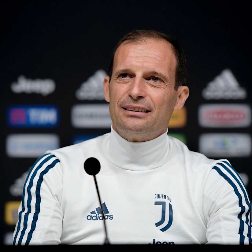 Allegri: «Domani bisogna festeggiare»