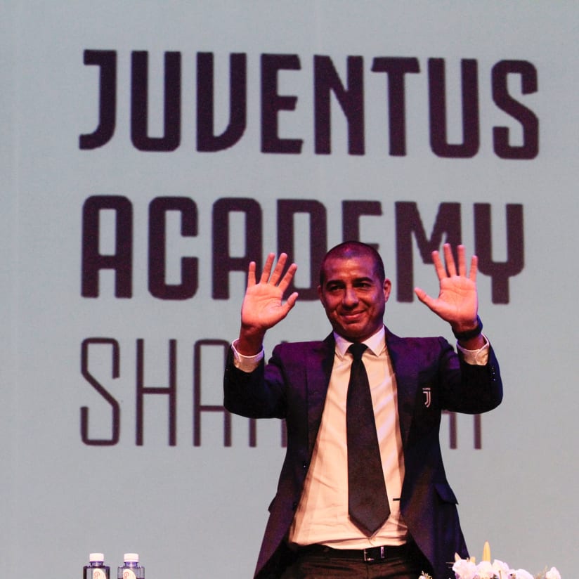 Trezeguet officially opens Juventus Academy in Shanghai