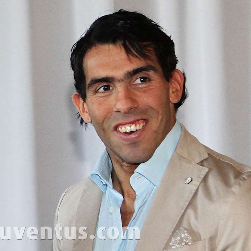 Le prime parole di Tevez, la conferenza live