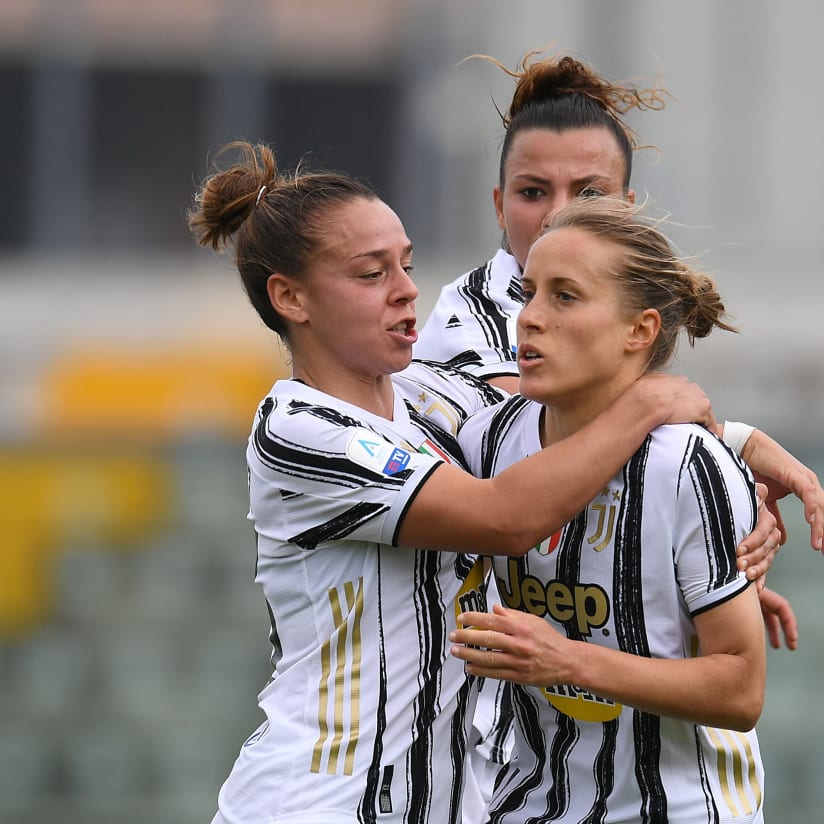 Tris al Sassuolo: Juventus Women inarrestabili