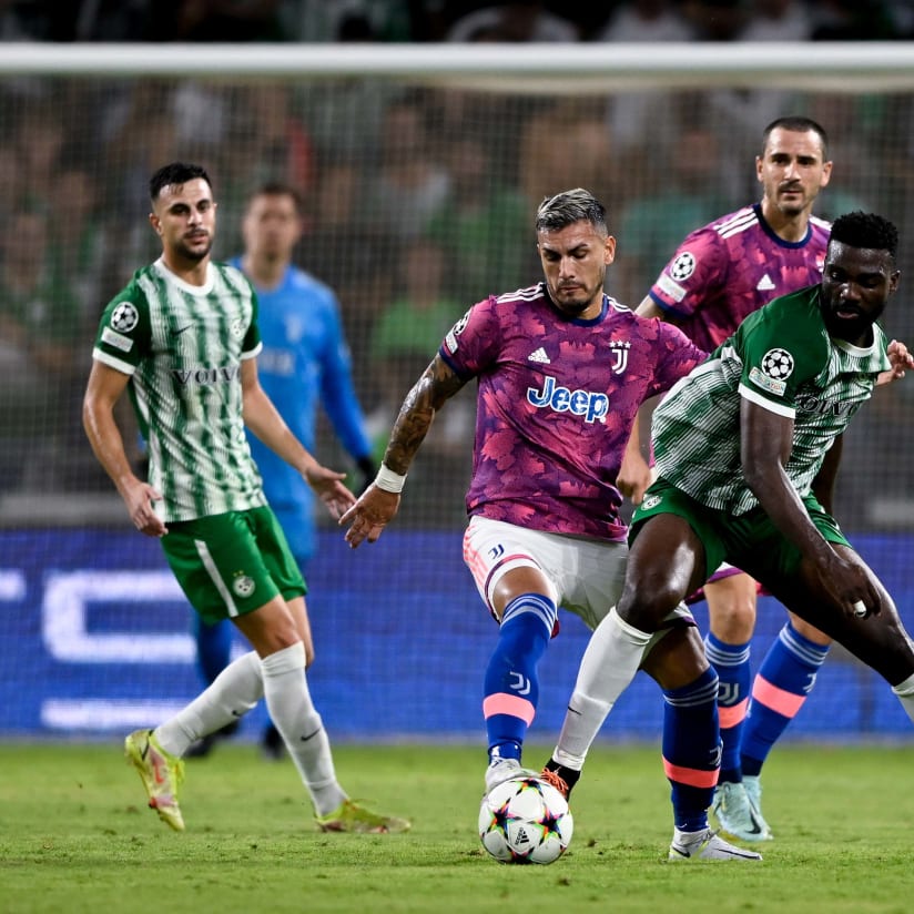 Juve lose to Maccabi Haifa in the Champions League