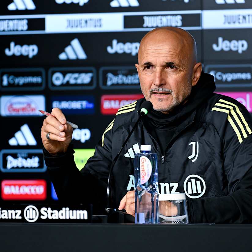 La conferenza stampa di Luciano Spalletti alla vigilia di Juventus-Cremonese