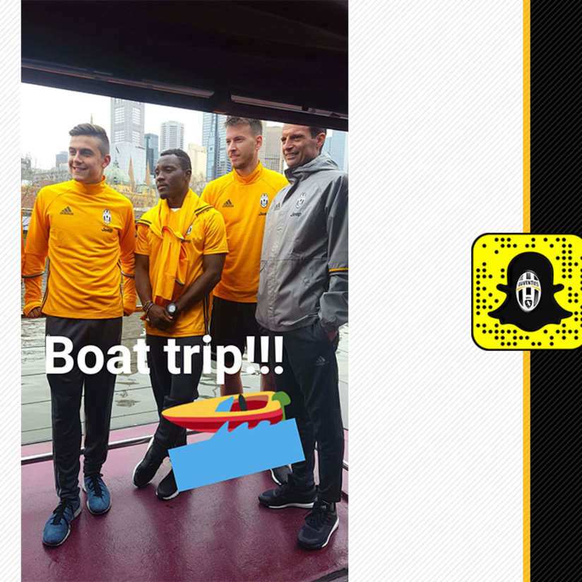 #JuveOnTour: follow the boys Down Under