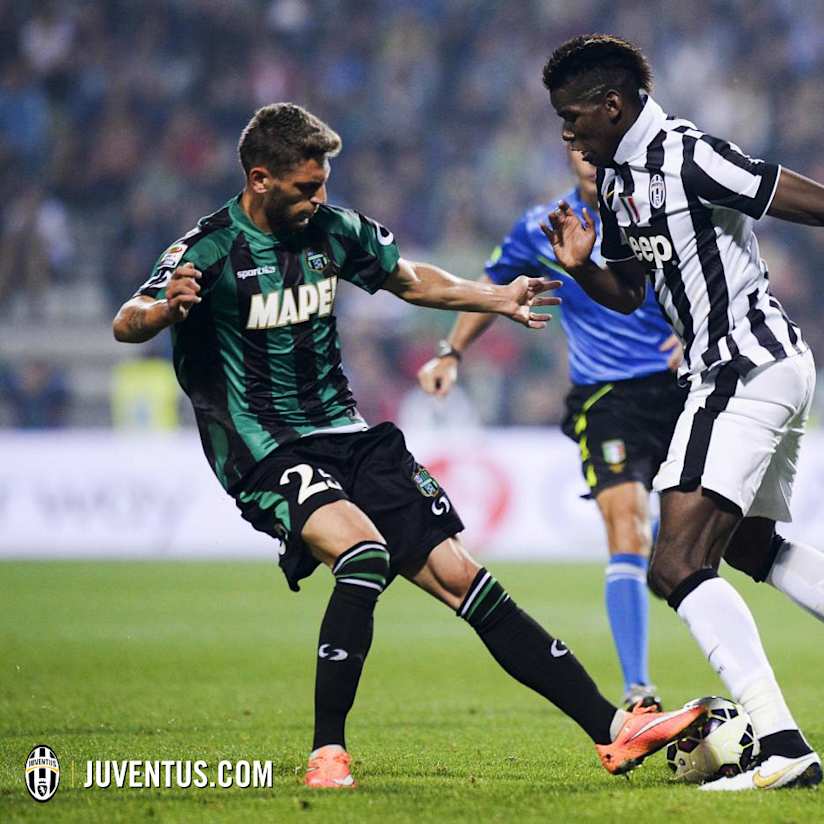 Pogba risponde a Zaza, ma a Reggio Emilia è 1-1