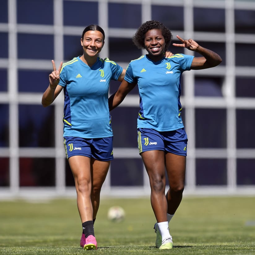 Gallery Women | Allenamento verso il Milan