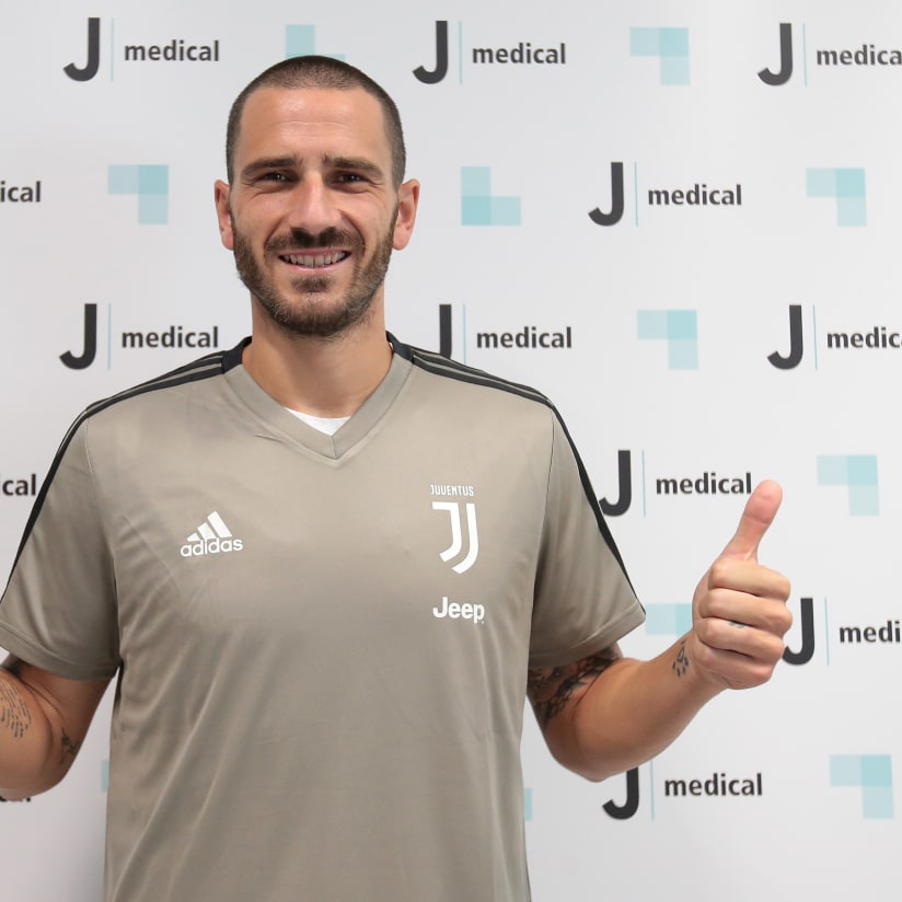 Bonucci completes Juventus medical