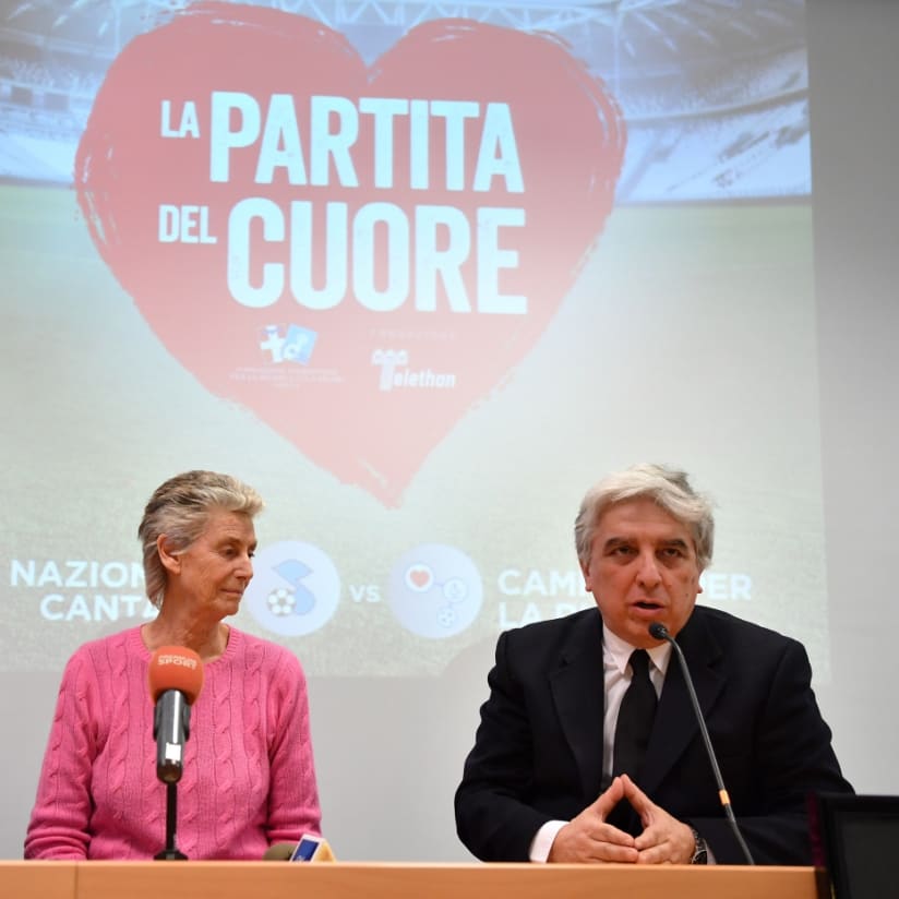 Delivery of the Partita del Cuore check