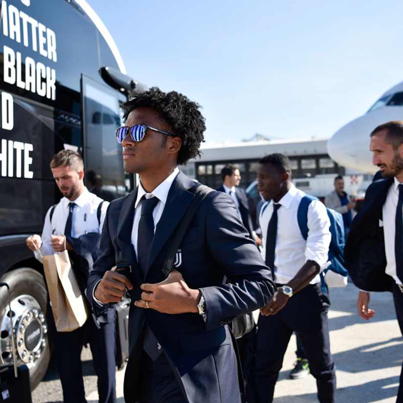 La Juventus è a Roma