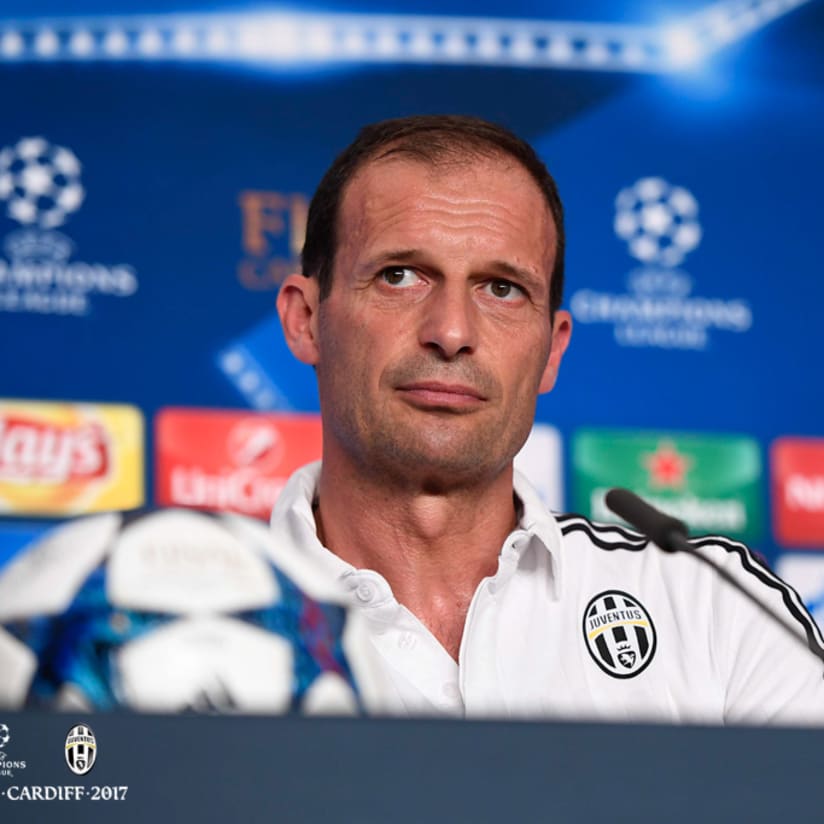 Allegri: “We’re here to win”