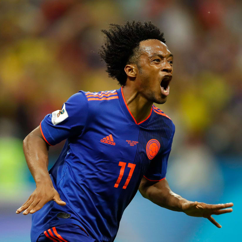 Cuadrado off the mark at the World Cup