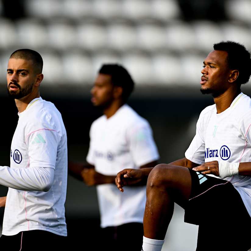 Training Centre | Preparations ahead of the Derby d’Italia   