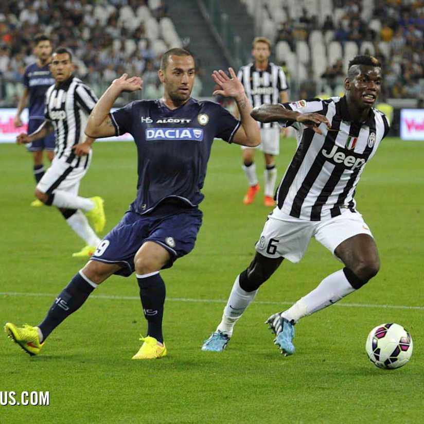 #JuveUdinese, the statistics