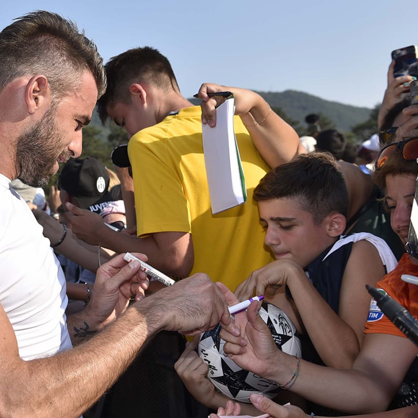 Barzagli: «Che carica Villar!»