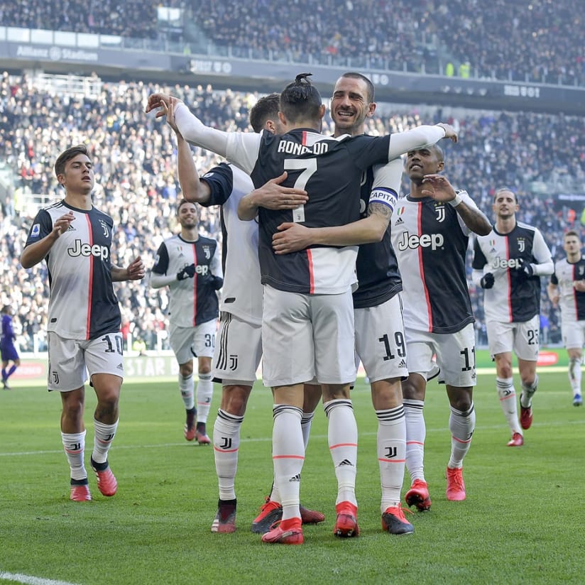 All Juventus goals from February