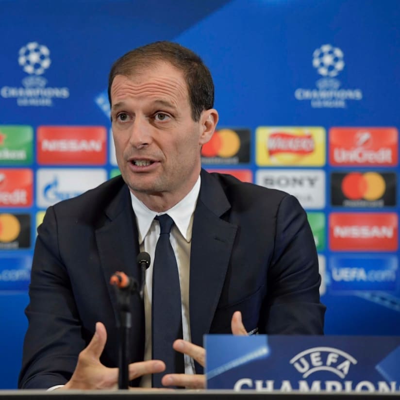 Allegri: "We must take our chances"