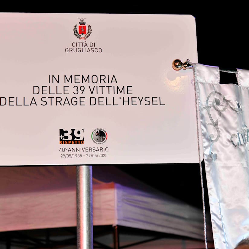 Remembering Heysel in Grugliasco