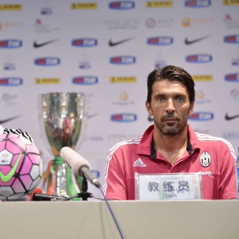 Allegri and Buffon ready for Super Cup final