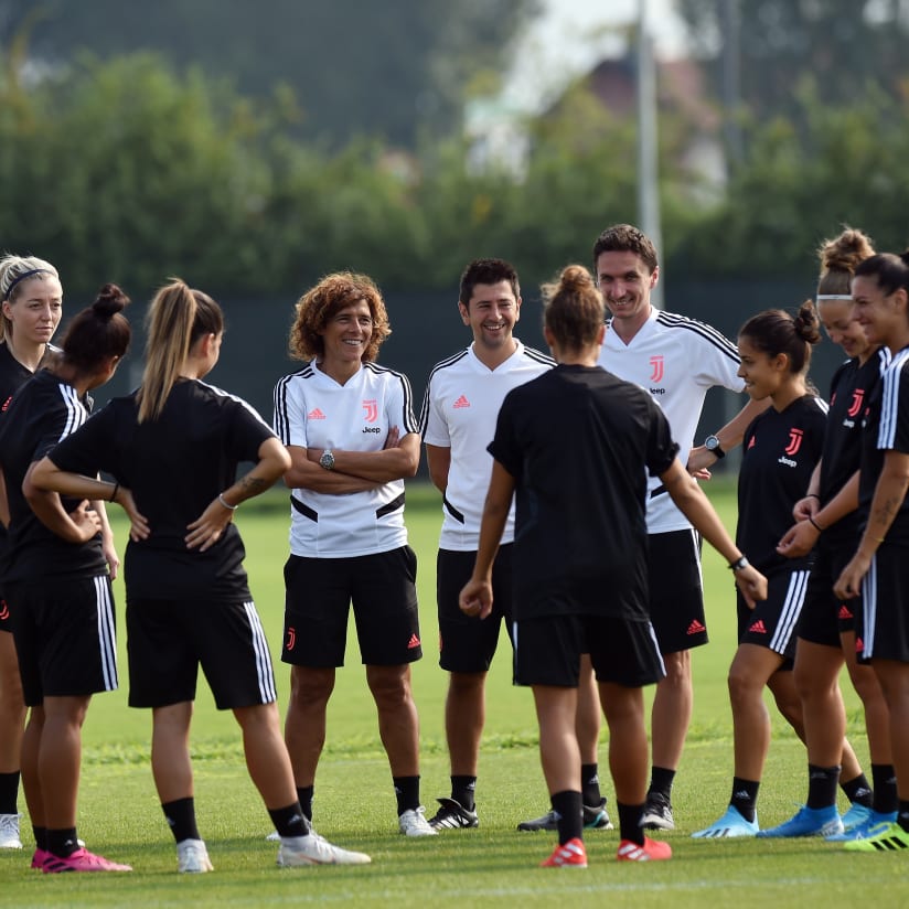 Women, l'allenamento del 6 agosto