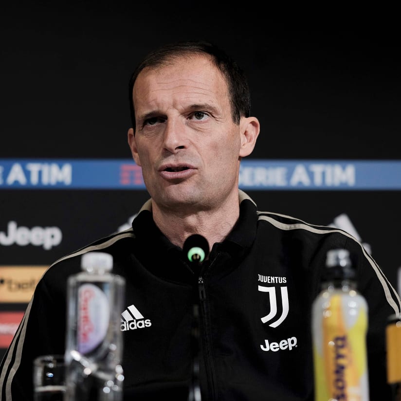 Allegri: «Dobbiamo chiudere il discorso Scudetto»